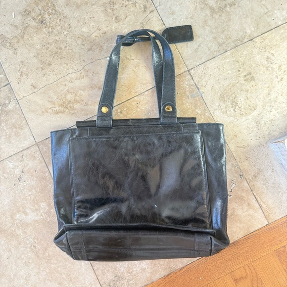BADGLEY MISCHKA ladies patent leather, black bag excellent condition - Picture 4 of 14